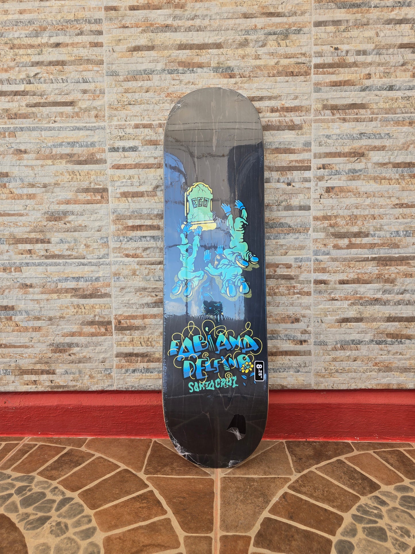 Tabla Skateboard Santa Cruz Pro Model Fabiana Delfino Ego 8.25