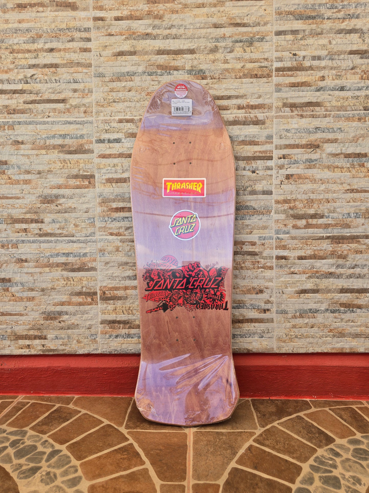Tabla Skateboard Santa Cruz X Thrasher Magazine Salba Oops 10.4