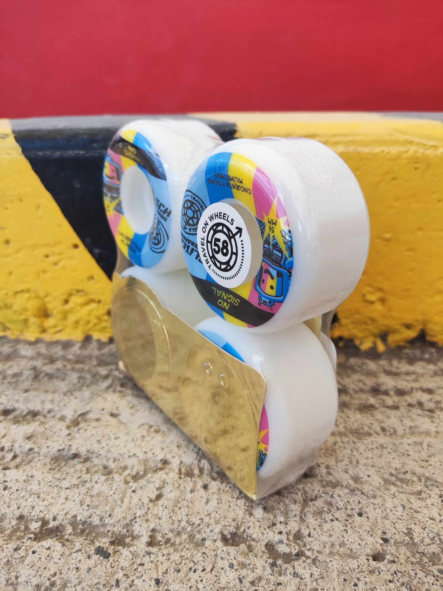 Llantas de Skate Travel On Wheels Glitch Signal 58mm