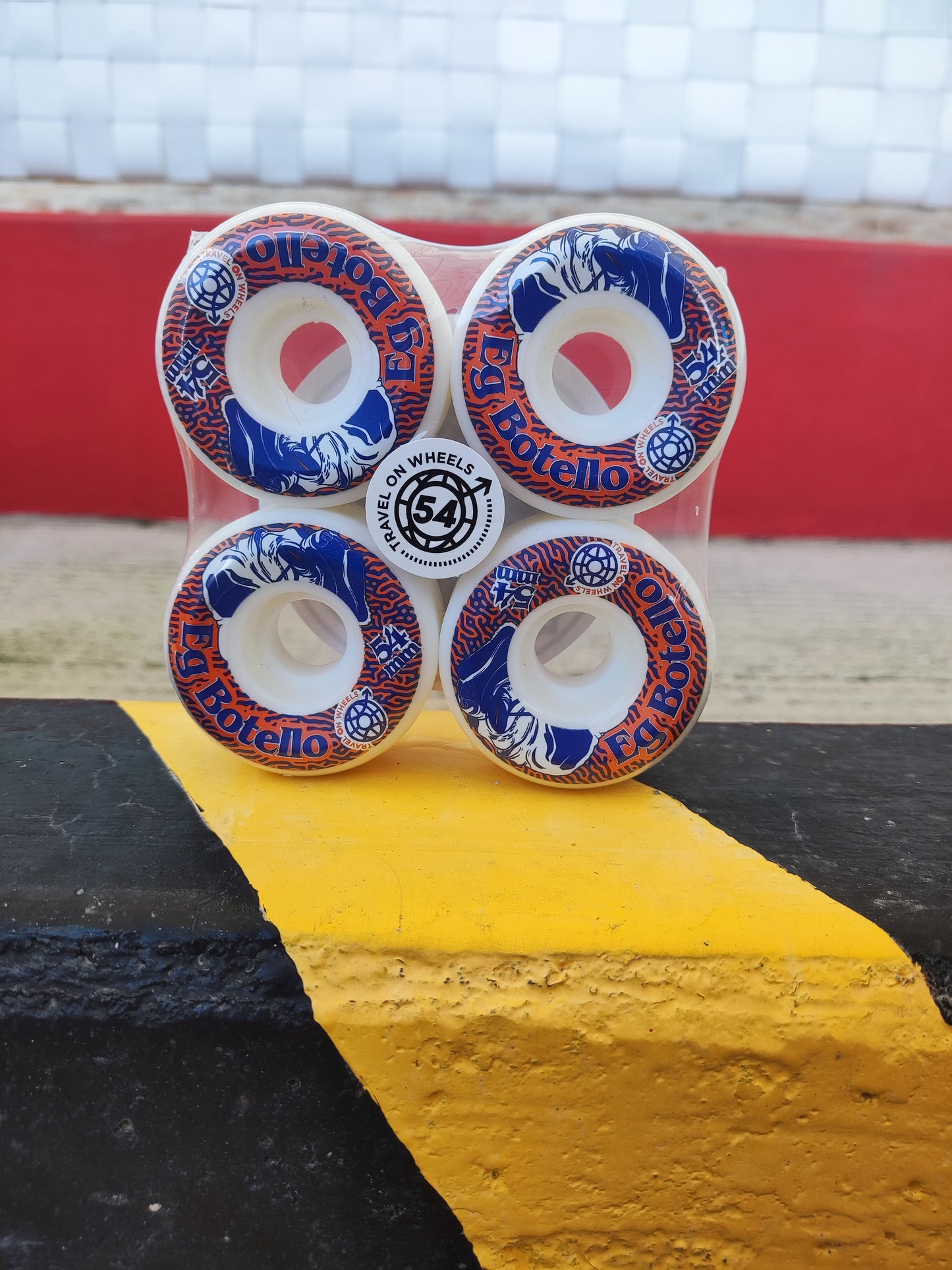 Llantas de Skate Travel on Wheels Pug EG Botello 54 mm