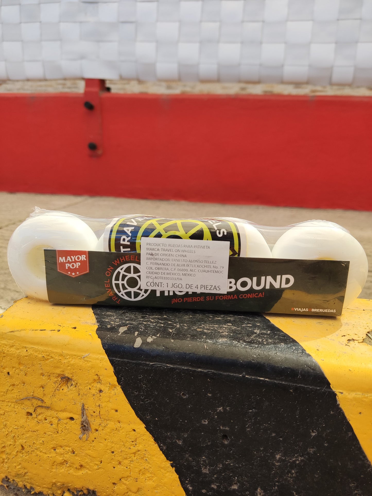 Llantas de Skate Travel on Wheels TOW Amarillo 53mm