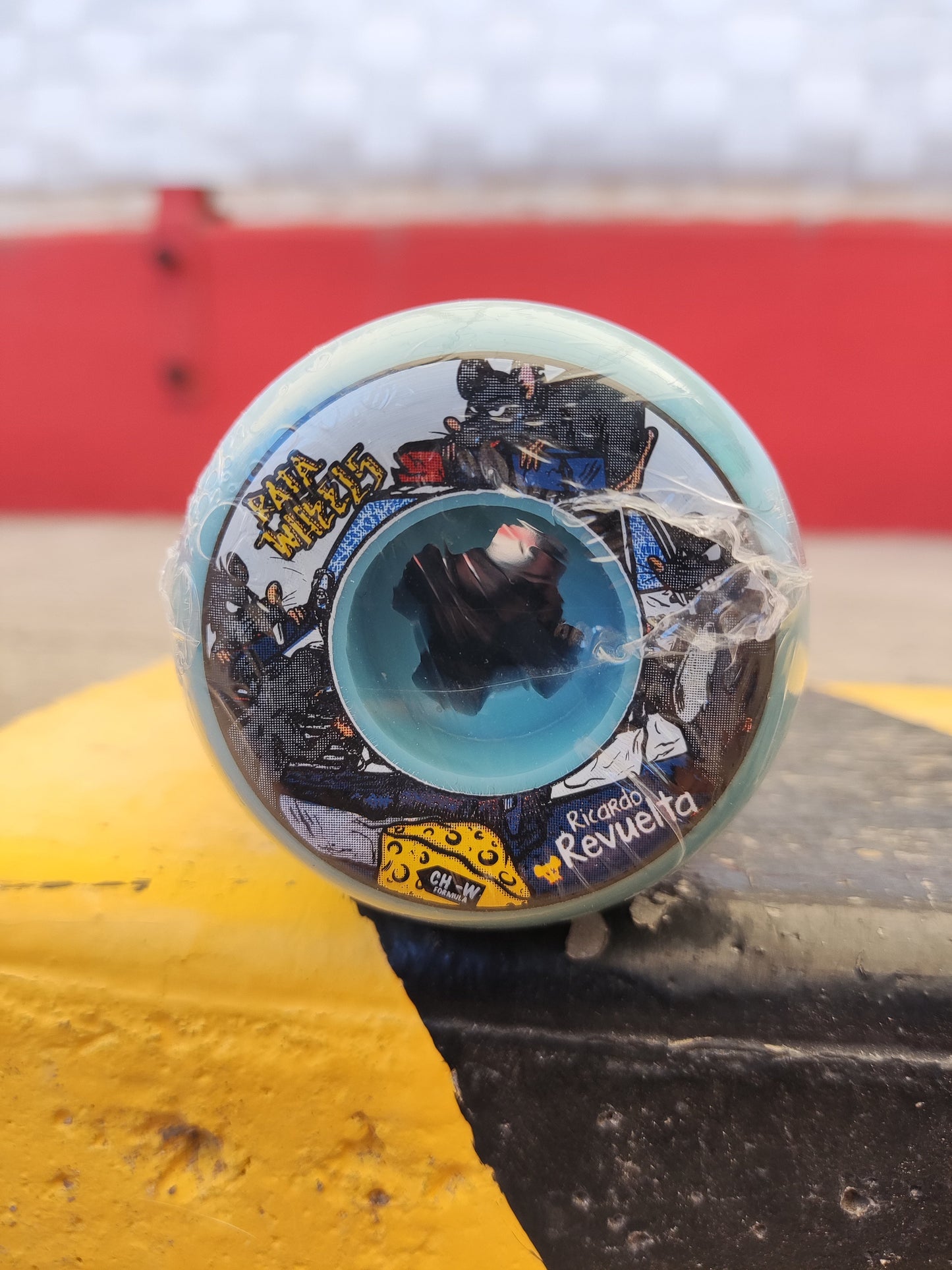 Llantas de skate Rata Wheels Ricardo Revuelta Azul 53mm