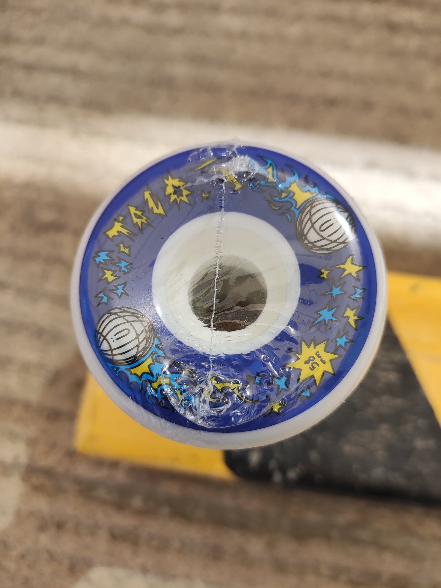 Llantas de skate Taco Space World Azul 58mm