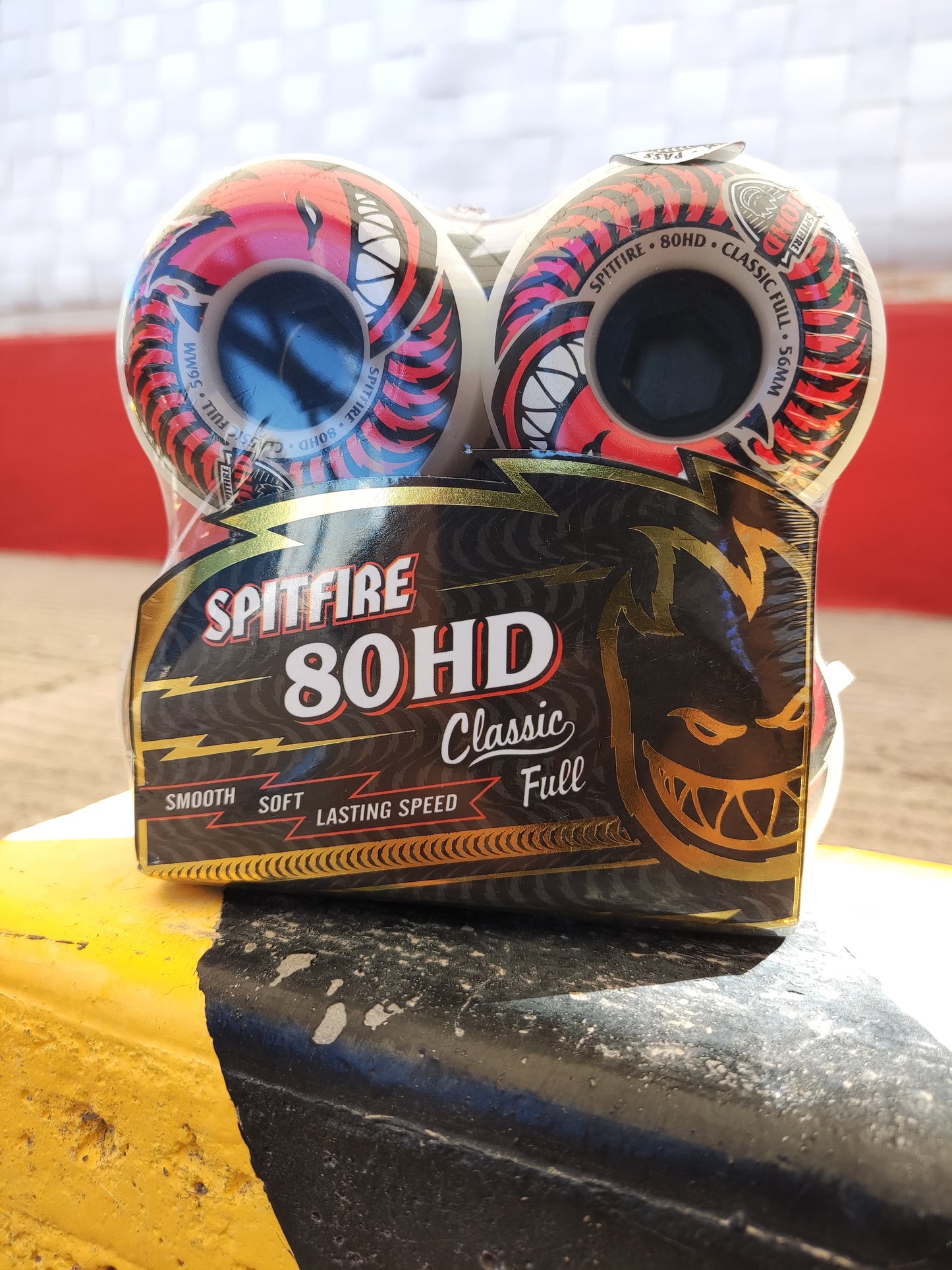 Llantas Spitfire 80HD Classic Rojo 56mm