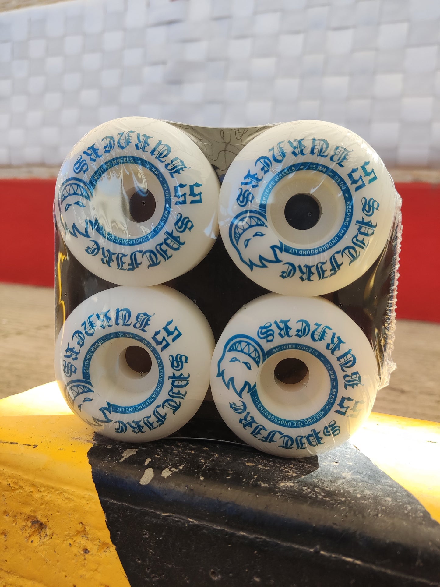 Llantas Spitfire  Burner 99DU Azul 55mm