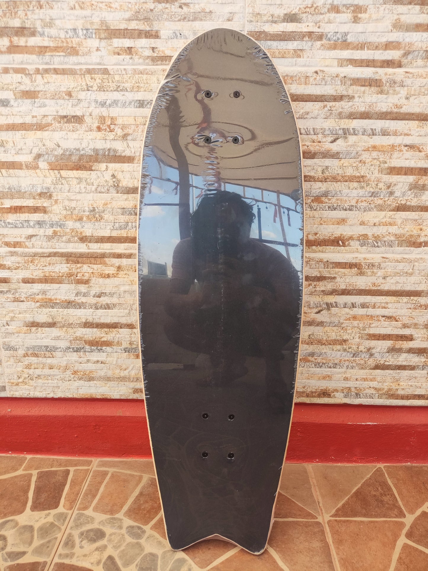 Skateboard Surf Catrina, medida 30', truck CX7, modelo Calavera S