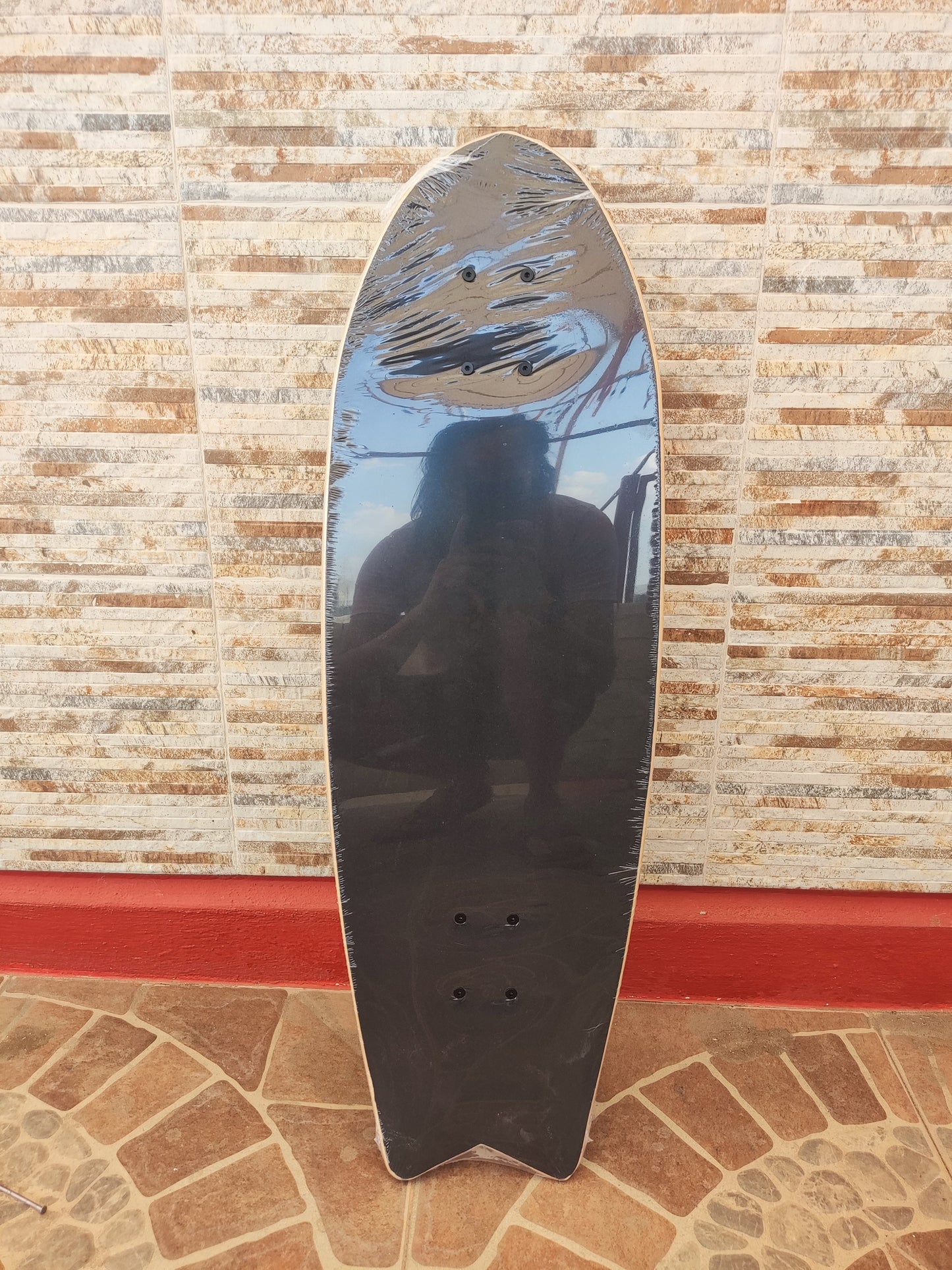 Skateboard Surf Catrina, medida 30', truck CX7, modelo Hawai