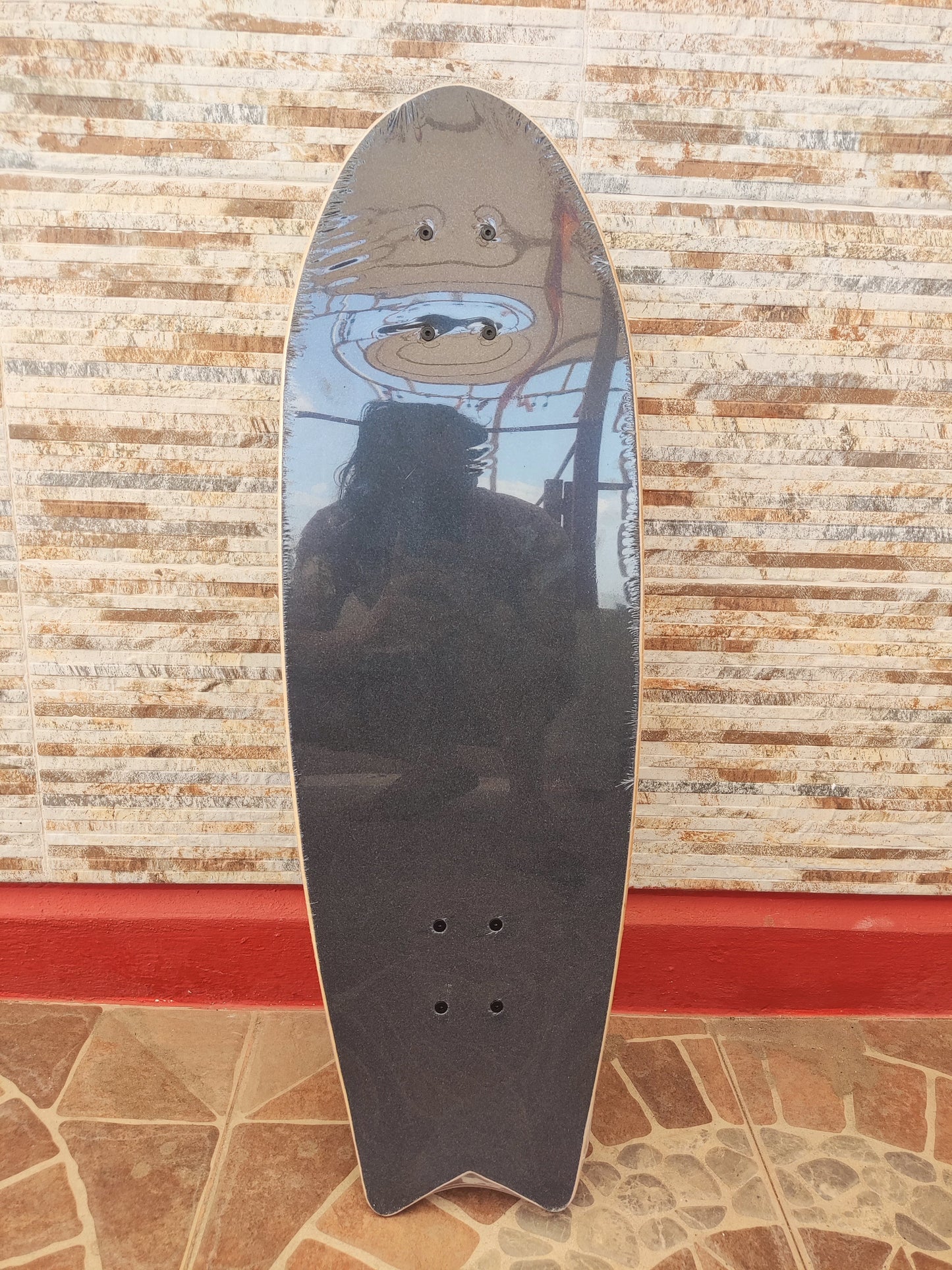 Skateboard Surf Catrina, medida 31', truck P7, modelo Calavera S