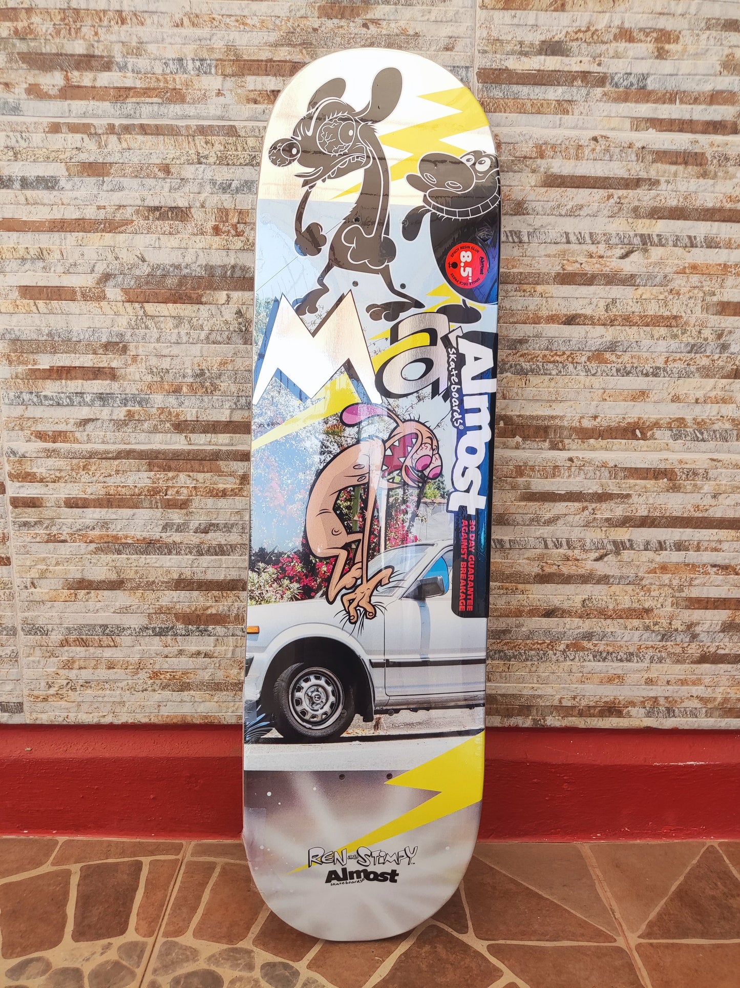 Tabla Almost Skateboards Ren & Stimpy Road Rage R7 Max 8.5”