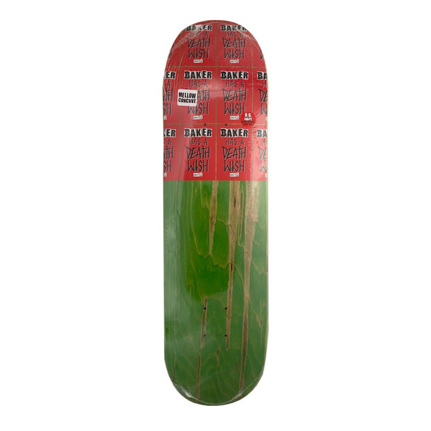 Tabla-Baker-Skateboards-Baker-Has-A-Deathwish-2-Green-8.25”