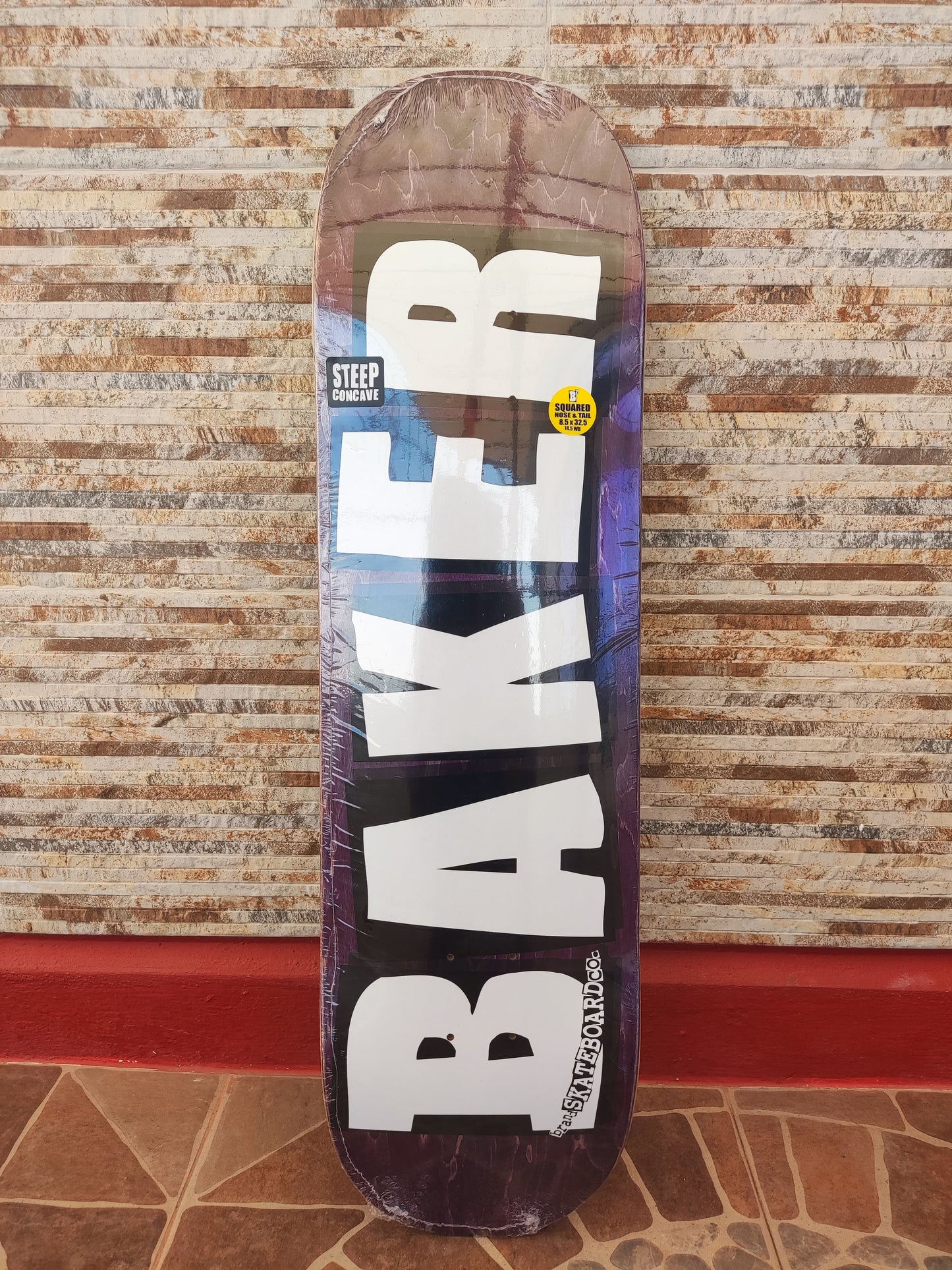 Tabla Baker Skateboards Brand Logo Veneers B2 Morada 8.5”