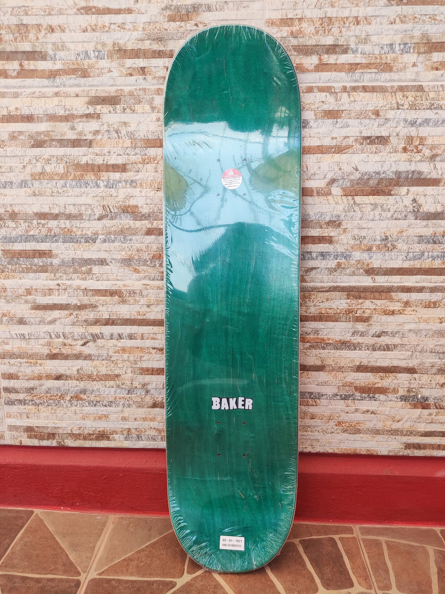 Tabla Baker Skateboards Brand Logo Veneers B2 Morada 8.5”