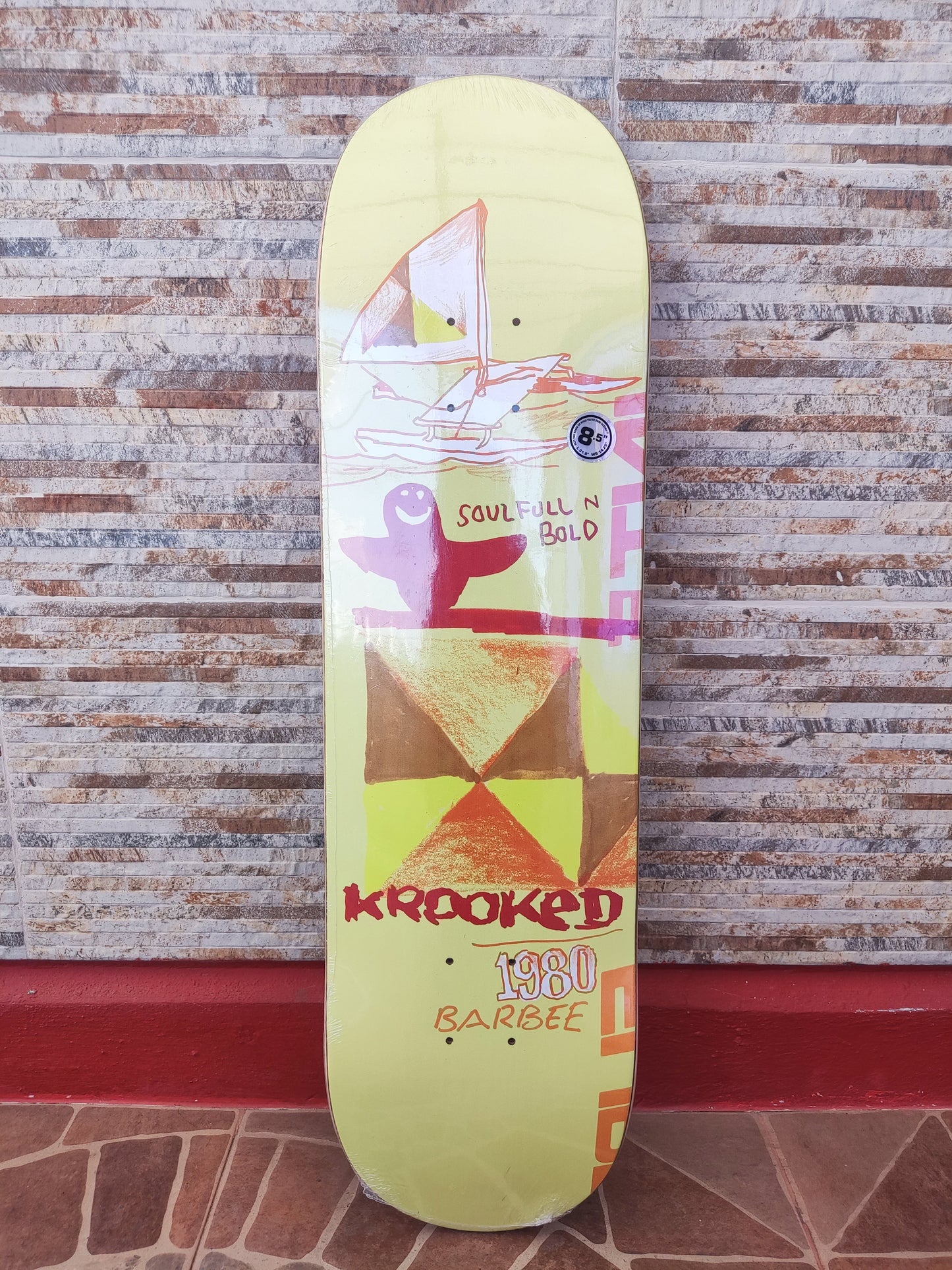 Tabla Krooked Skateboards Soulfull Barbee 8.5”