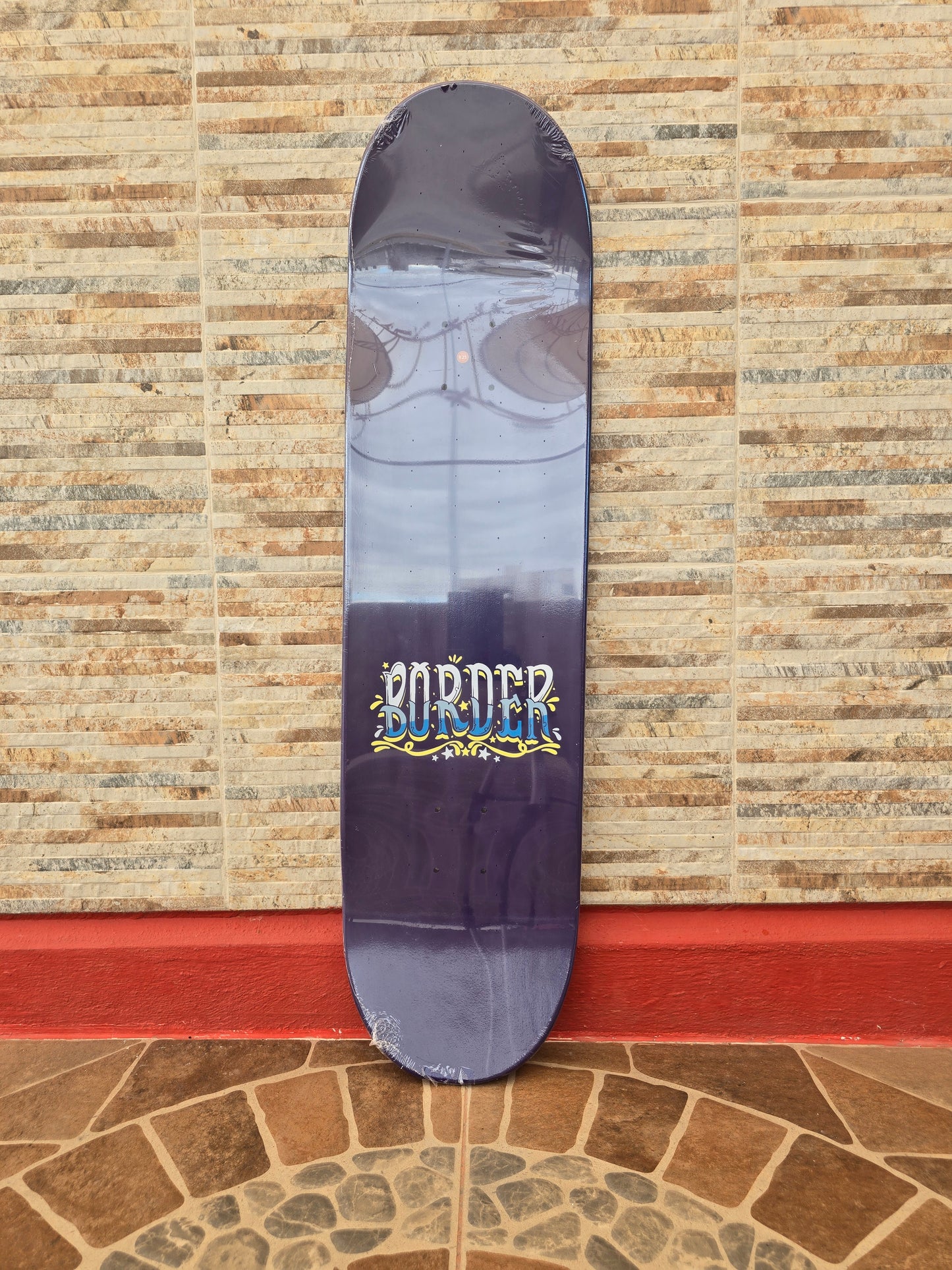 Tabla Skate Border Skateboards Big Monster Purple 8.25