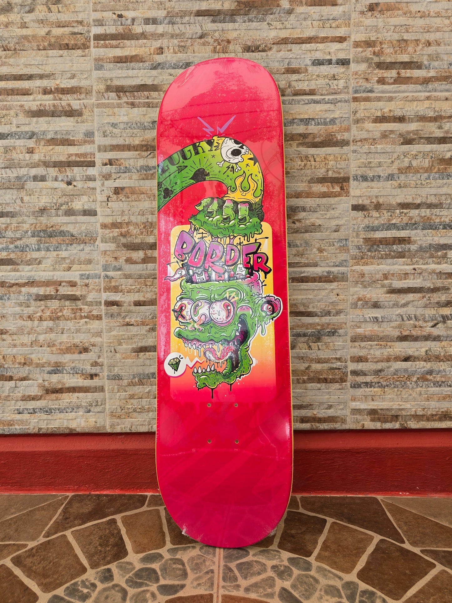 Tabla Skate Border Skateboards Dump Brain 8.25