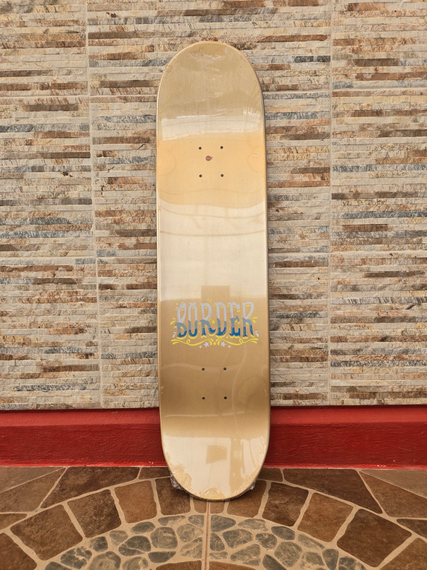 Tabla Skate Border Skateboards Elfo Green 8.25