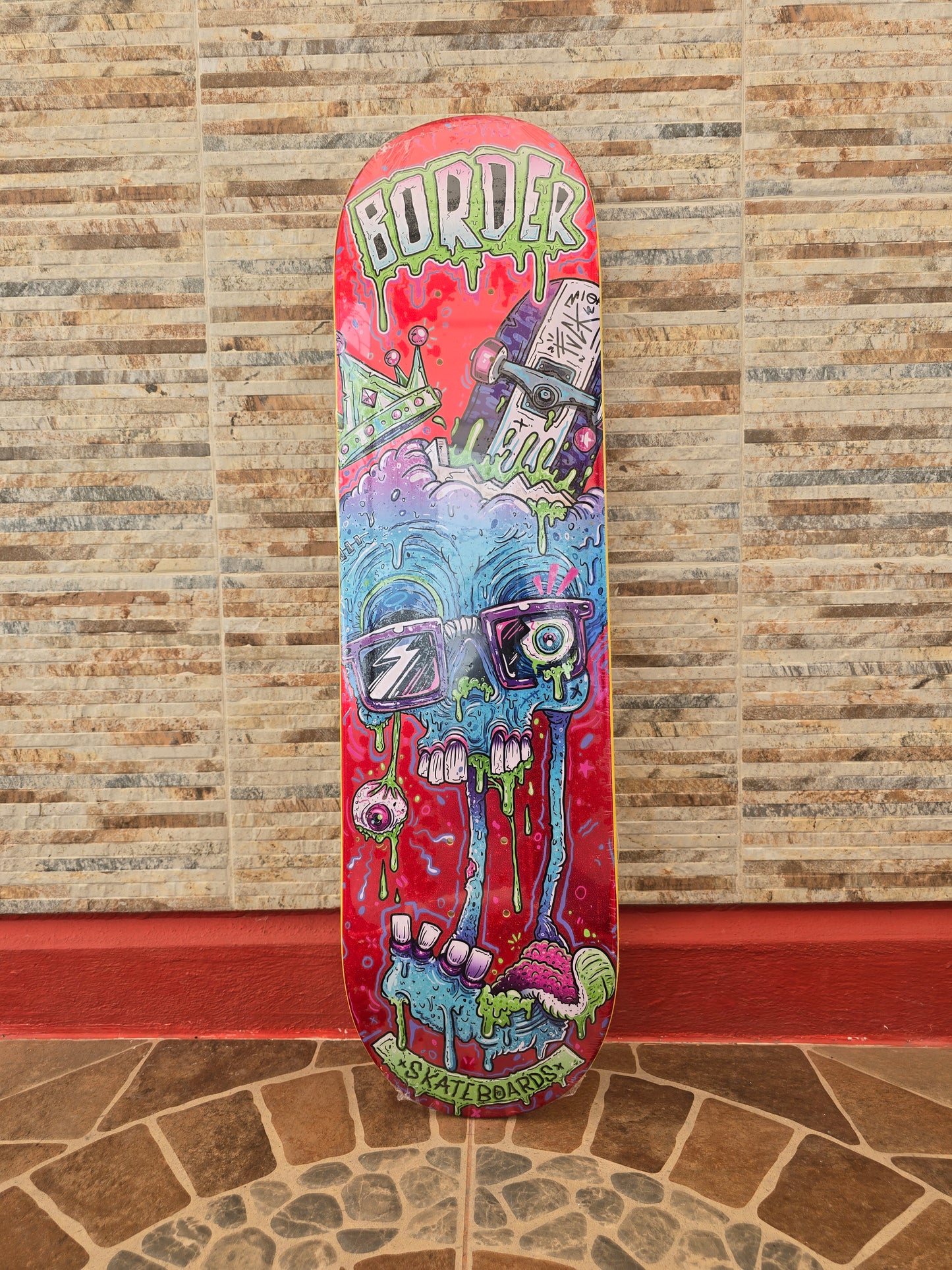 Tabla Skate Border Skateboards Gonorrea Monster 8.25