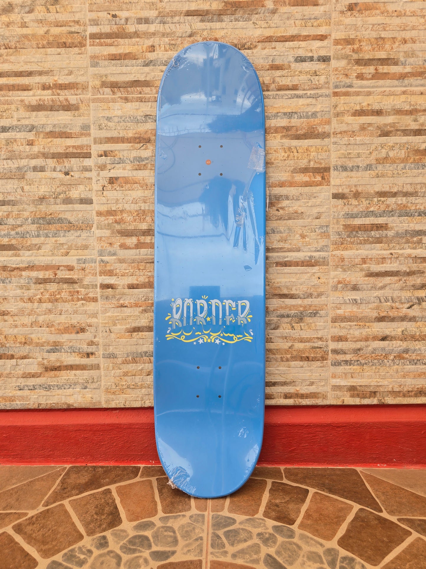 Tabla Skate Border Skateboards Monster Azul 8.25