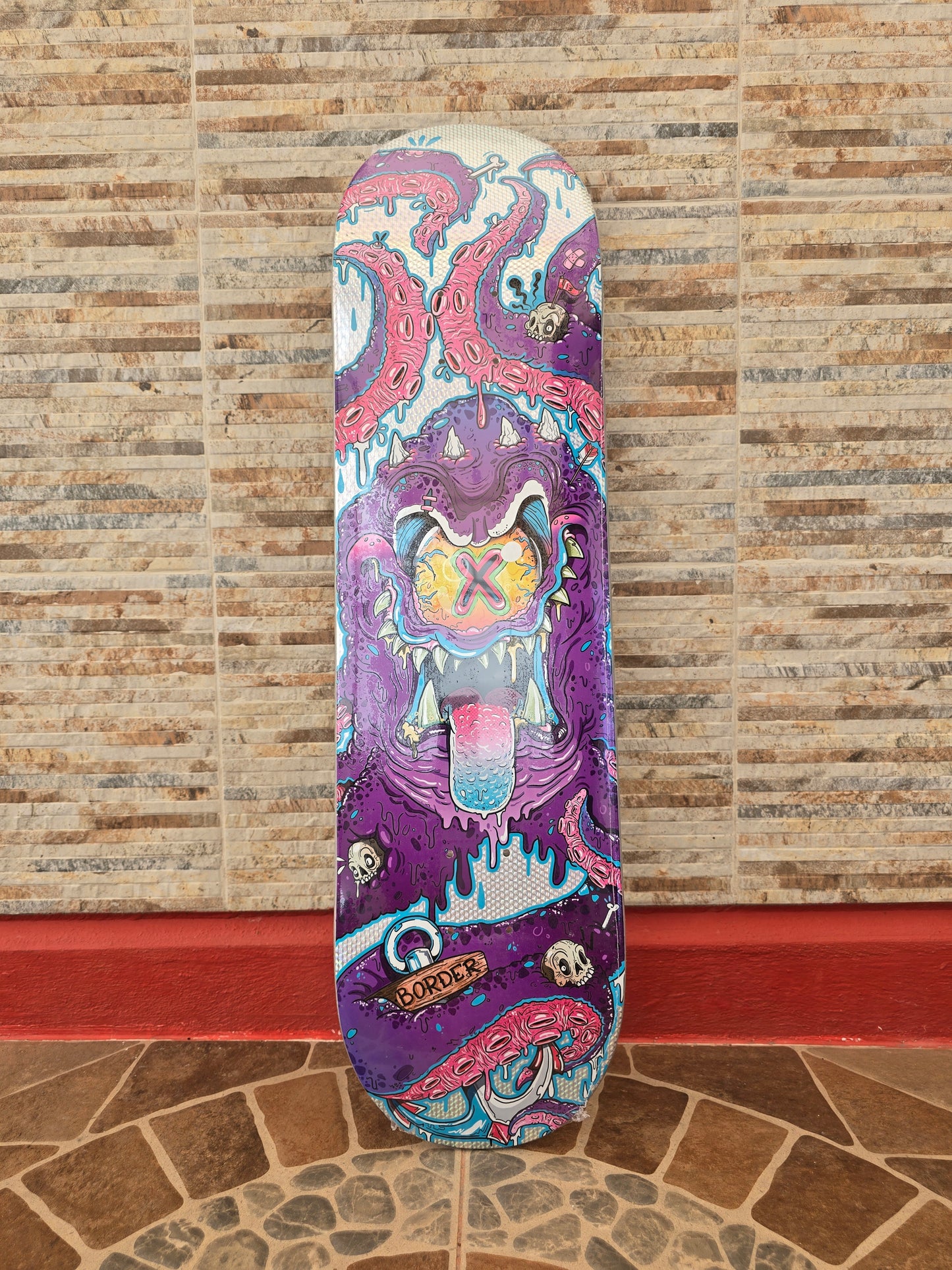 Tabla Skate Border Skateboards Pulpo 8.25