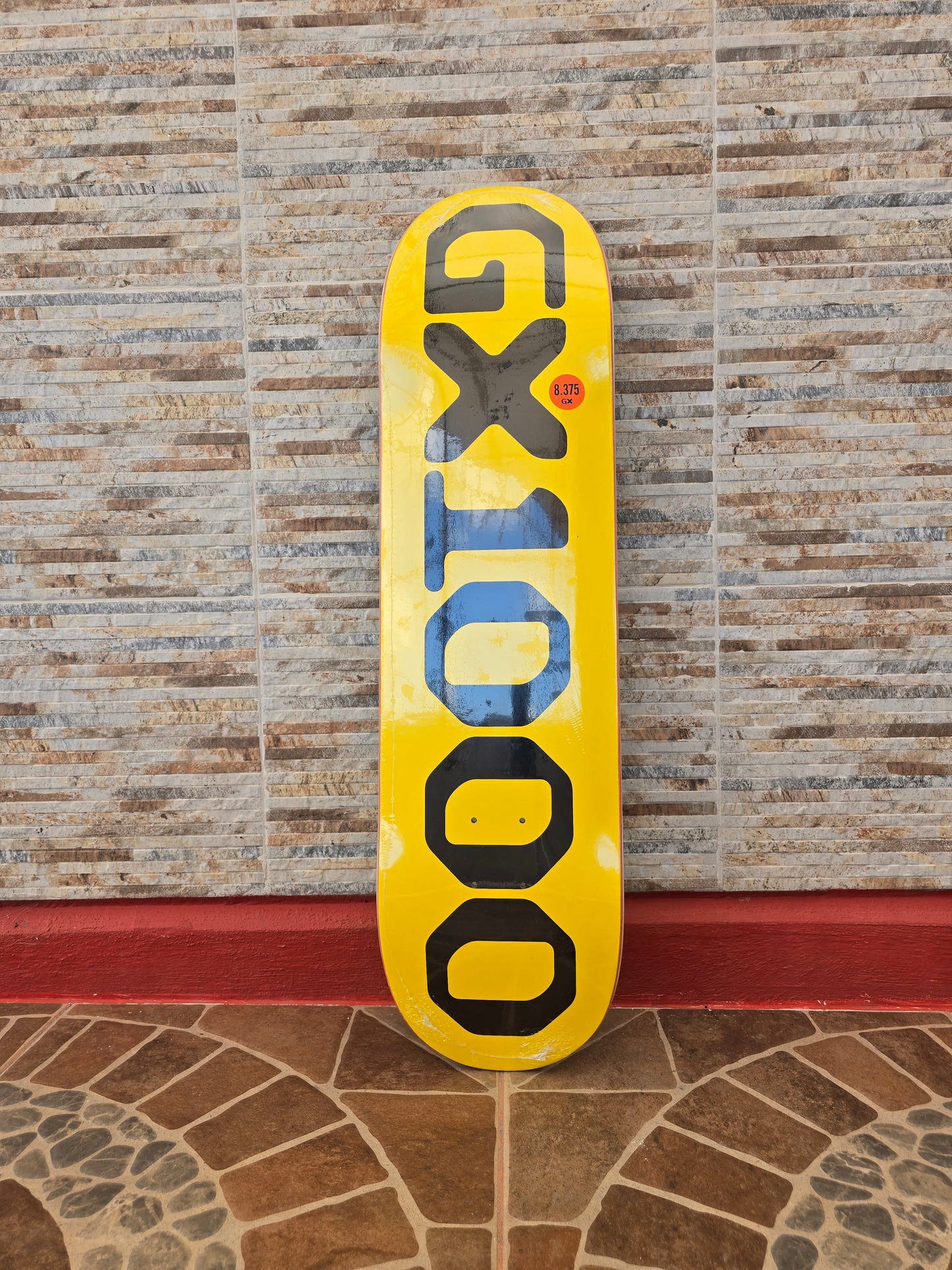 Tabla Skateboard Gx1000 Og Logo Yellow 8.375