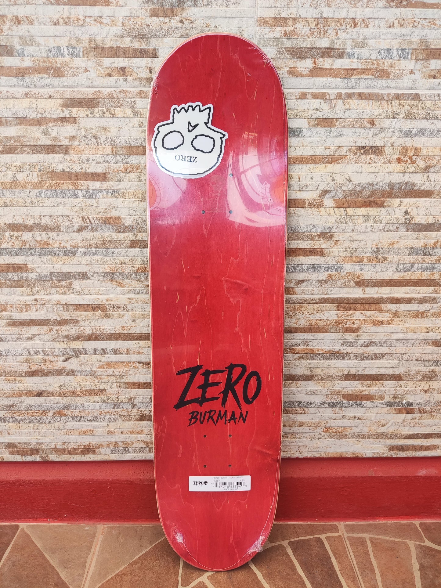 Tabla Zero Skateboards Fright Night Burman GITD 8.25"