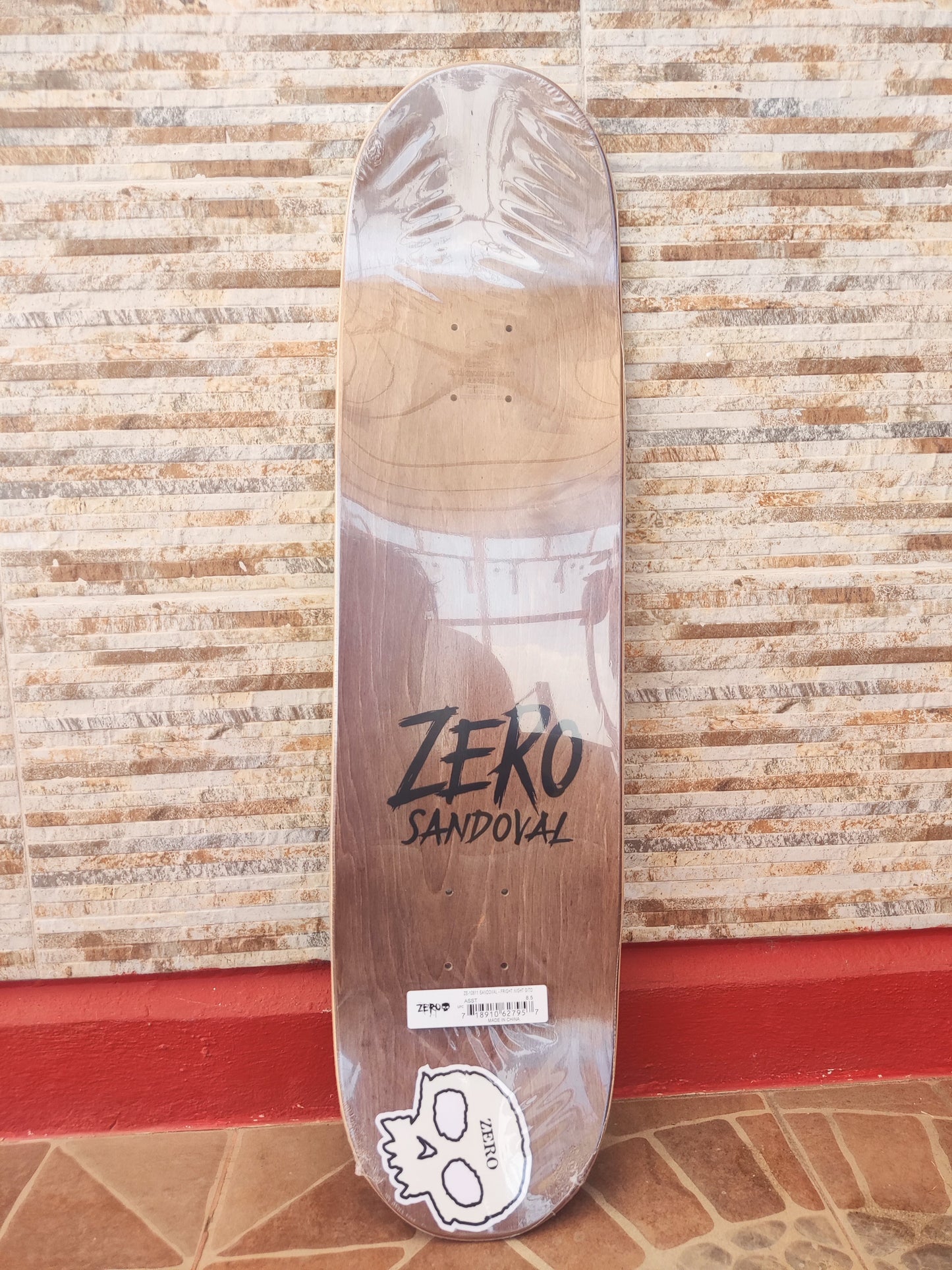 Tabla Zero Skateboards Fright Night GITD Sandoval 8.5”