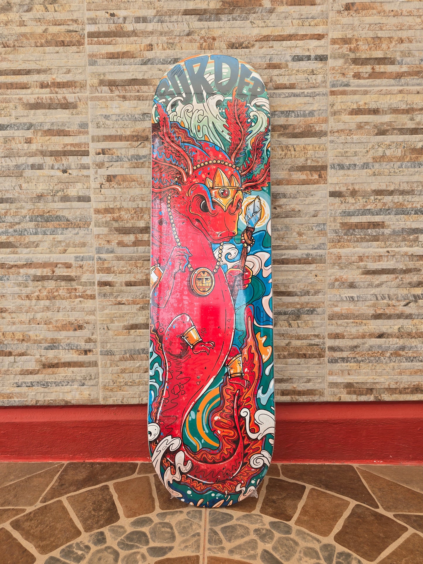 Tabla de Skate Border Skateboards Axolotl 8.25