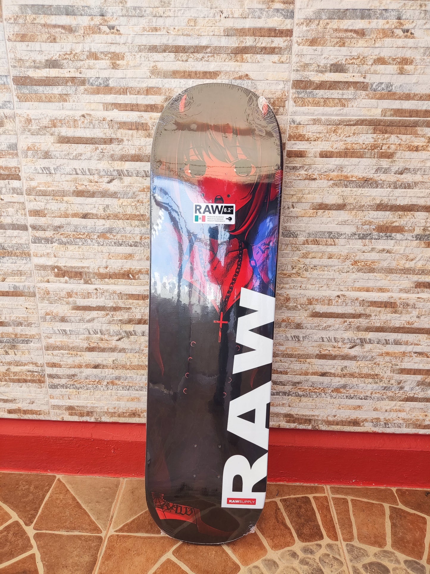 Tabla de Skate RAW SQ2 Gothic Demon 8.25