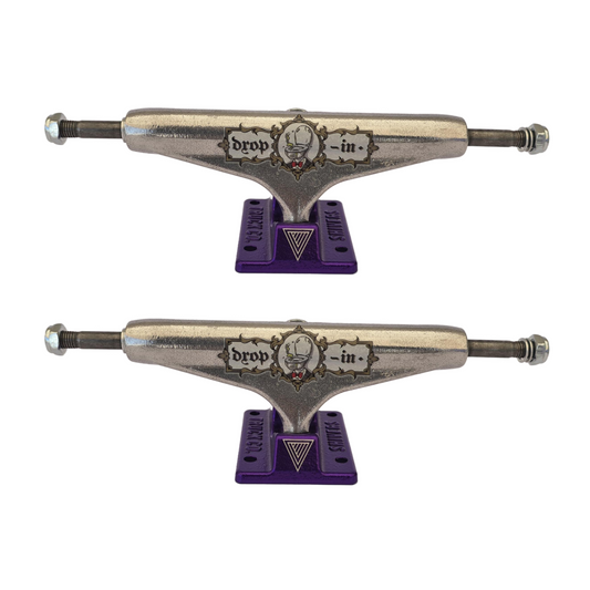 Truck Shivers Drop in Plata Base Morado 149mm