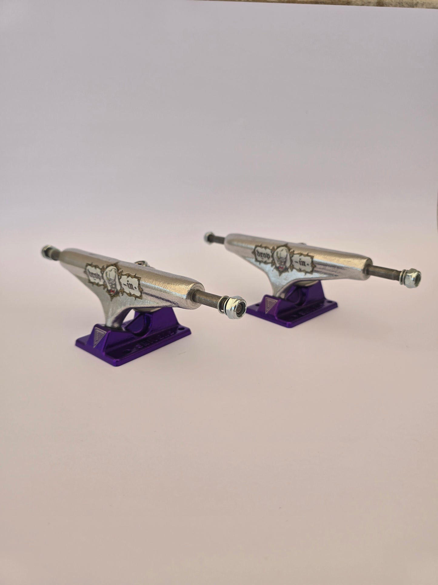 Truck Shivers Drop in Plata Base Morado 149mm