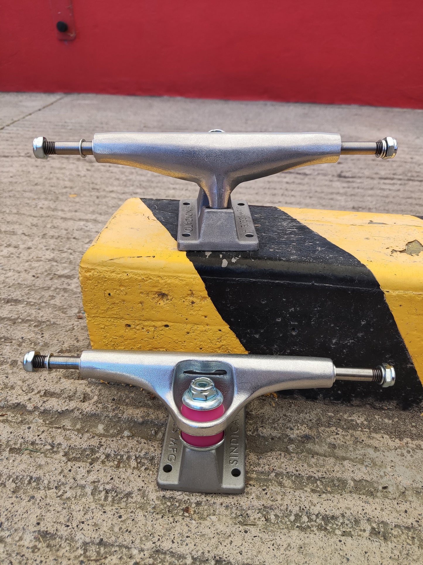 Trucks Sindicato MS2 / Polished Base Plate Mate Hollow KingPin 147mm