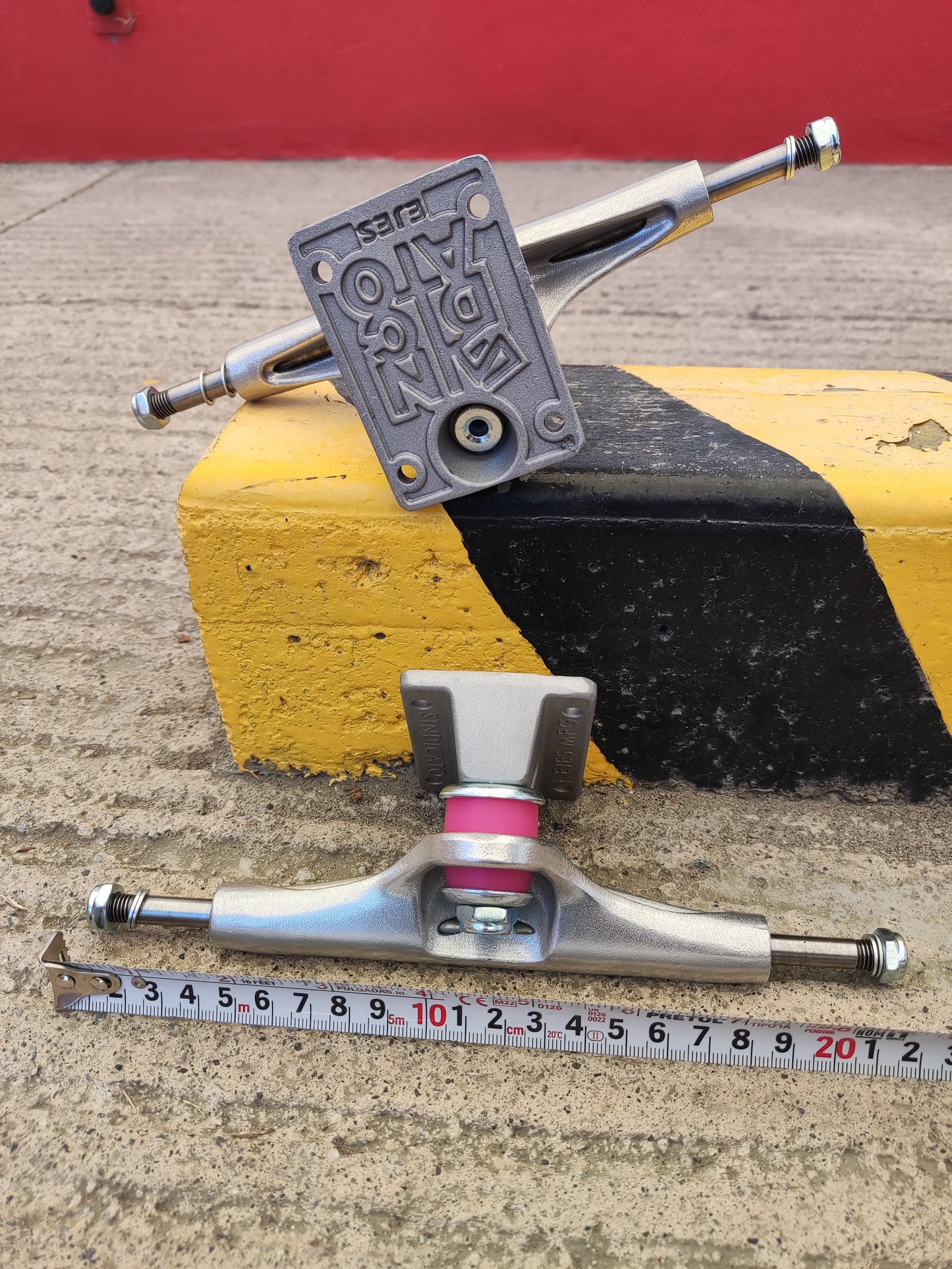 Trucks Sindicato MS2 / Polished Base Plate Mate Hollow KingPin 147mm